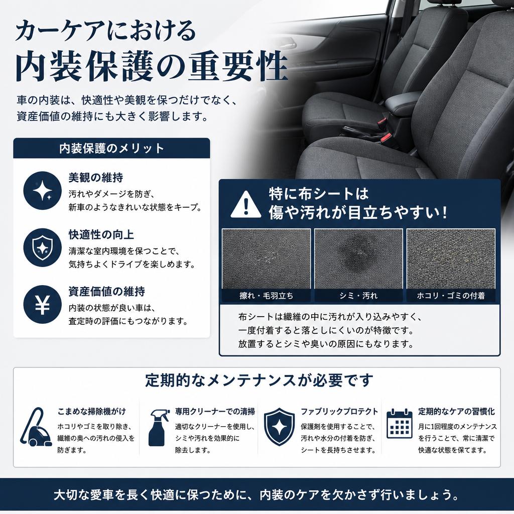 2. 内装保護の重要性