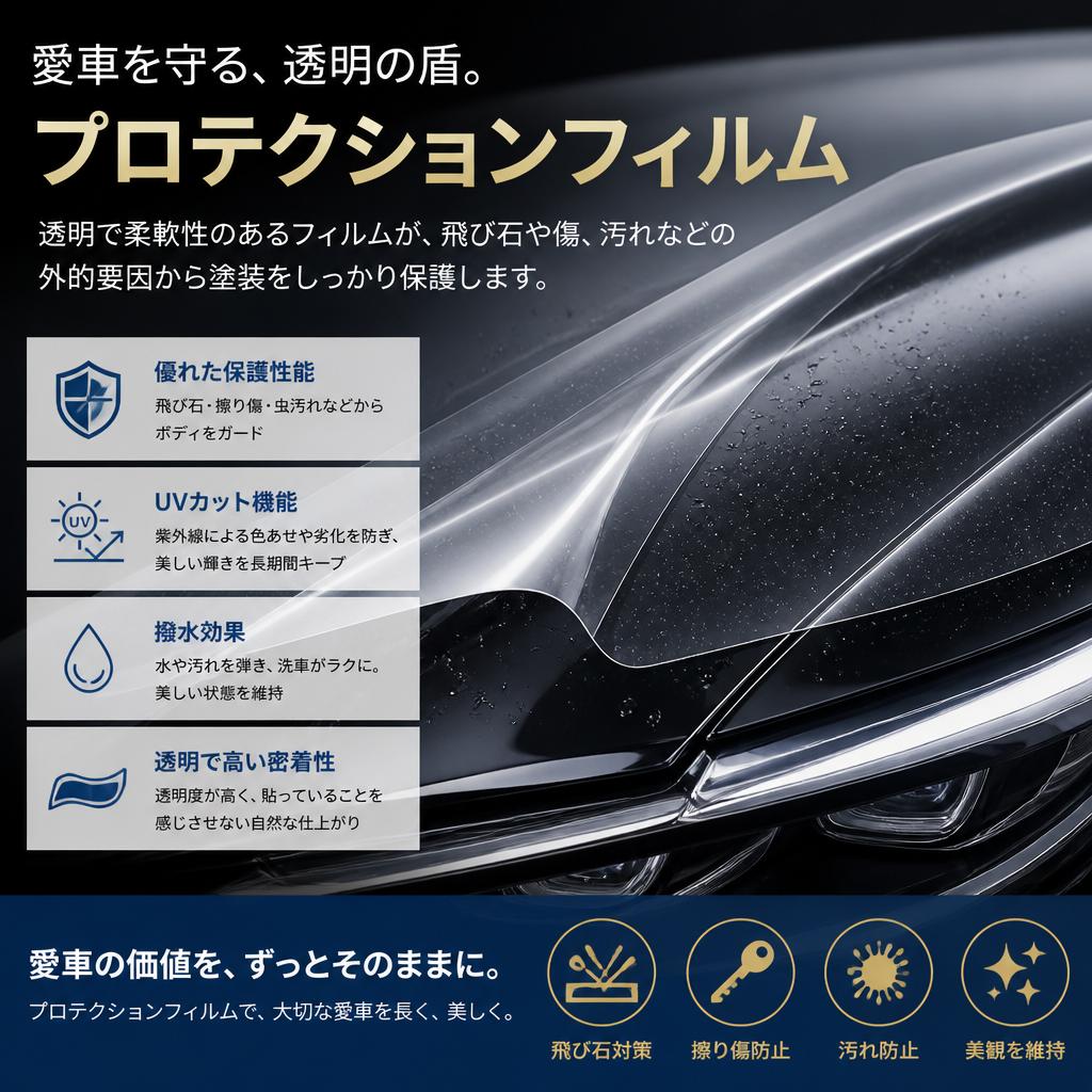 プロテクションフィルムとは？