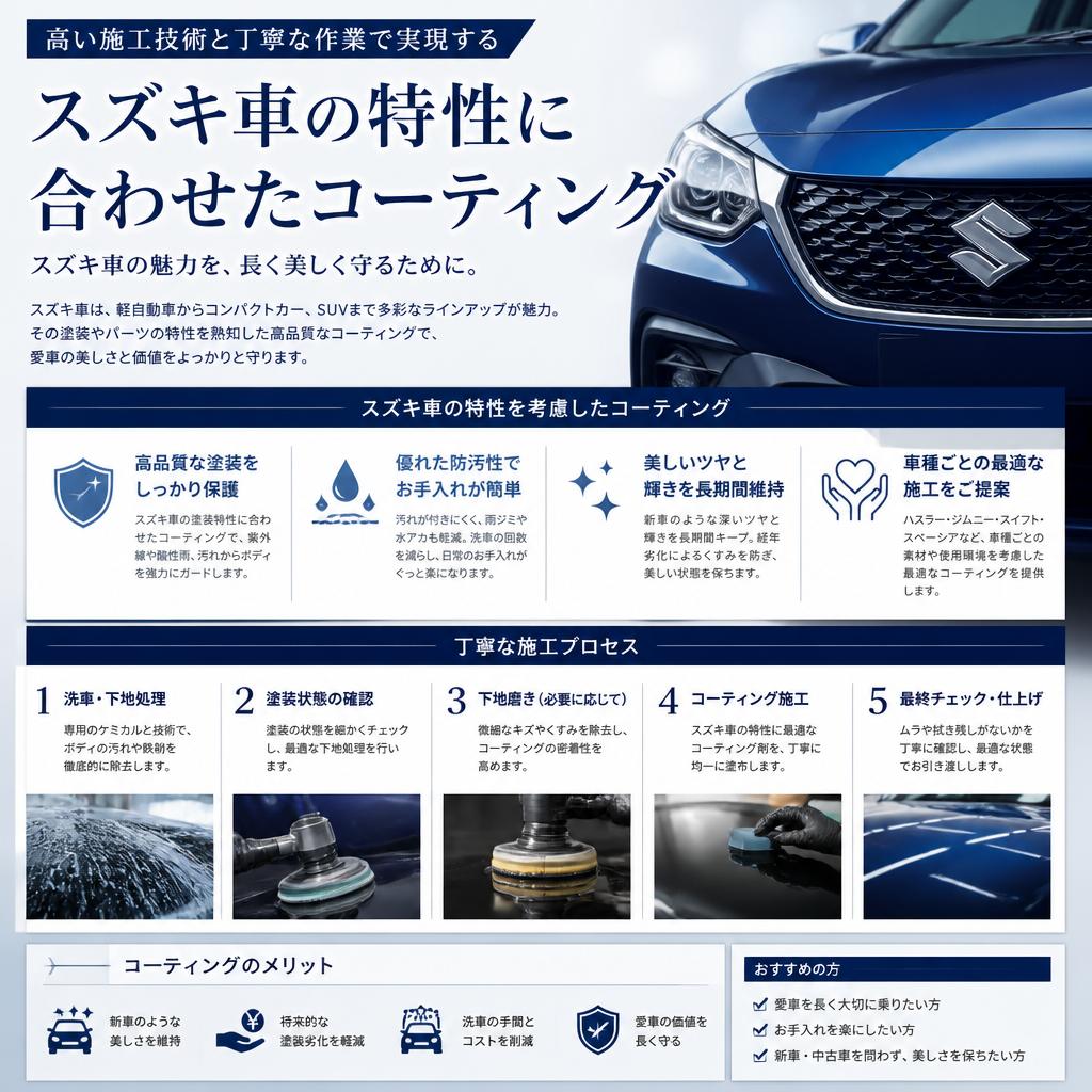 TRUST CAR DETAILINGの技術力
