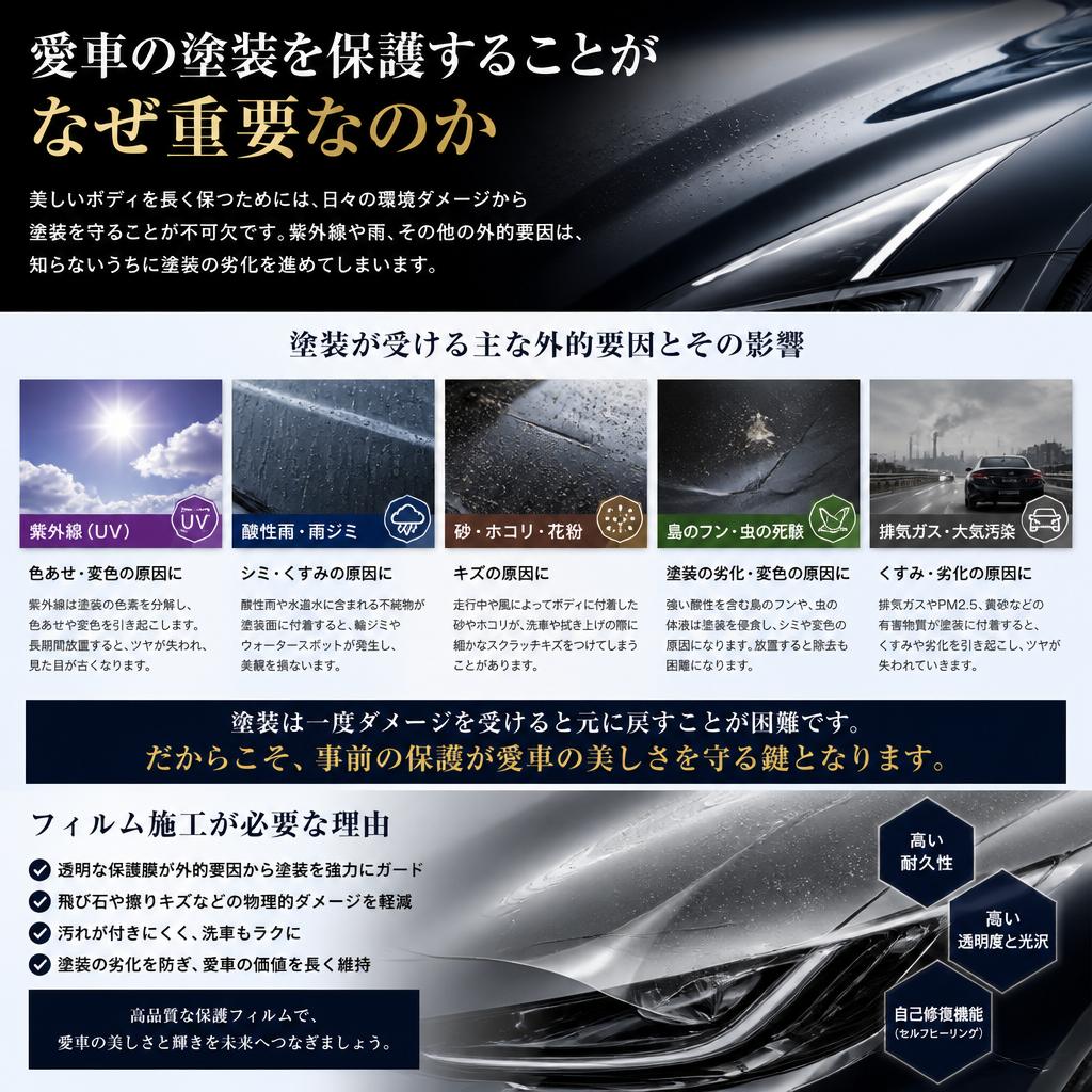 塗装保護の重要性